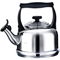 Le Creuset- Tetera- Capacidad: 2.1 L- Acero-Mango fenólico- Tradition- Plateado